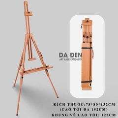 [DA ĐEN] Giá Vẽ Gỗ Sồi Tripod 3 Chân Hosenart (Mã SJ)