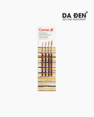 Cọ Vẽ Camel Synthetic Gold Brushes - Set 4 Cọ Tròn