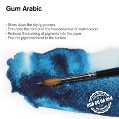 Dung Môi Màu Nước Winsor & Newton - Gum Arabic Chất Kết Dính Màu Nước 75ml