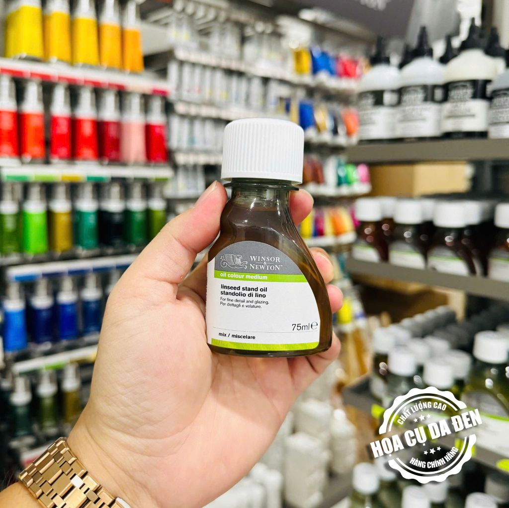 Dầu Lanh Đọng Pha Loãng Sơn Dầu - Linseed Stand Oil của Winsor & Newton 75ml