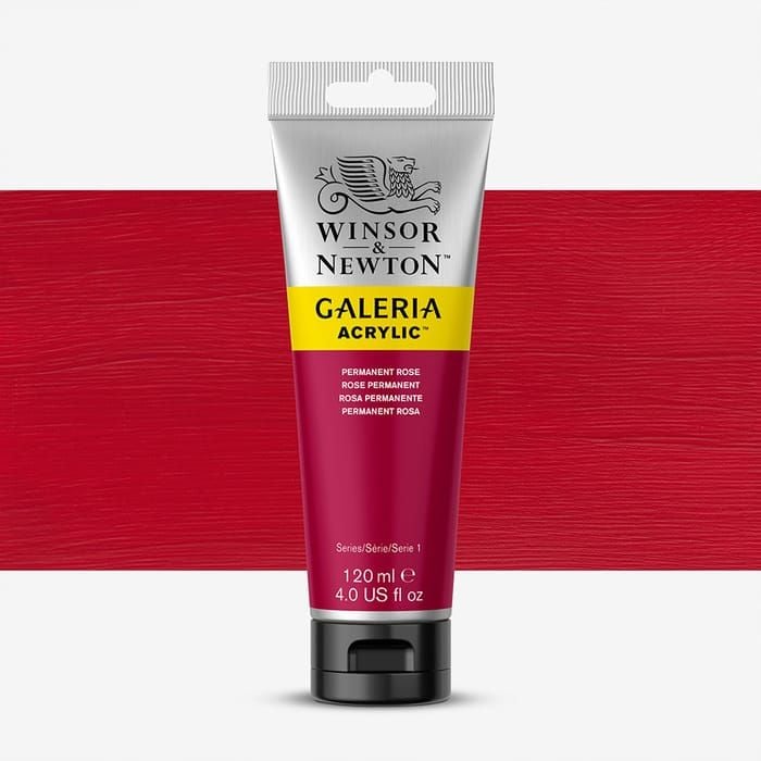 [DA ĐEN] Màu Acrylic Tuýp 120ml Hạng Họa Sĩ Galeria của hãng Winsor & Newton