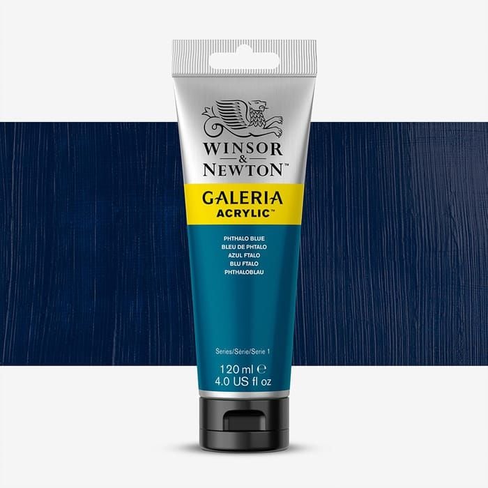 [DA ĐEN] Màu Acrylic Tuýp 120ml Hạng Họa Sĩ Galeria của hãng Winsor & Newton