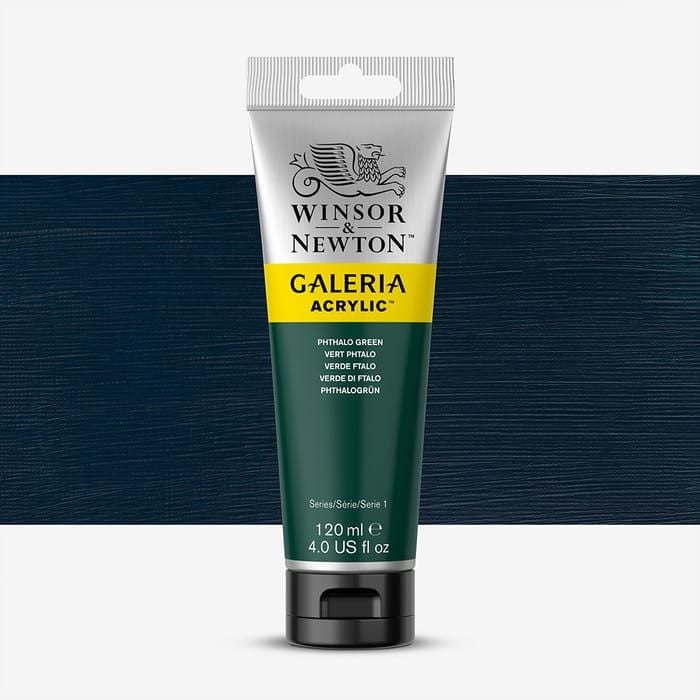 [DA ĐEN] Màu Acrylic Tuýp 120ml Hạng Họa Sĩ Galeria của hãng Winsor & Newton