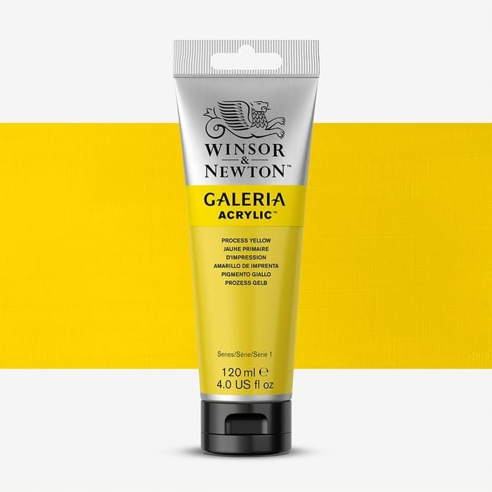 [DA ĐEN] Màu Acrylic Tuýp 120ml Hạng Họa Sĩ Galeria của hãng Winsor & Newton