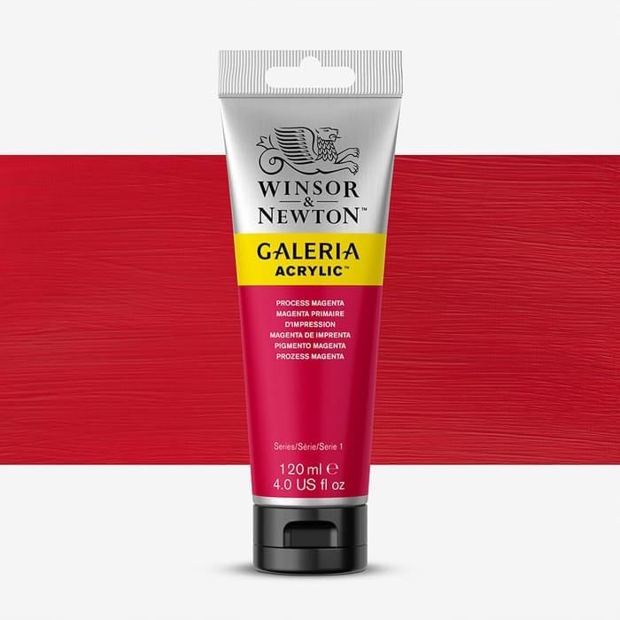 [DA ĐEN] Màu Acrylic Tuýp 120ml Hạng Họa Sĩ Galeria của hãng Winsor & Newton