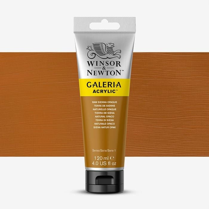 [DA ĐEN] Màu Acrylic Tuýp 120ml Hạng Họa Sĩ Galeria của hãng Winsor & Newton