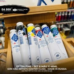 [DA ĐEN] Sơn Dầu Hạng Họa Sĩ Artist Oil Colour của Nga - Master Class Nevskaya Palitra