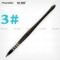 Cọ Mop Mairtini Cao Cấp Dòng 611 (Thân Nâu) - Mix Lông Sóc