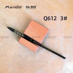 Cọ Mop Mairtini Cao Cấp Dòng 612 (Thân Đen) - Mix Lông Sóc