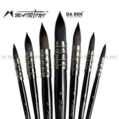 Cọ Mop Mairtini Cao Cấp Dòng 612 (Thân Đen) - Mix Lông Sóc