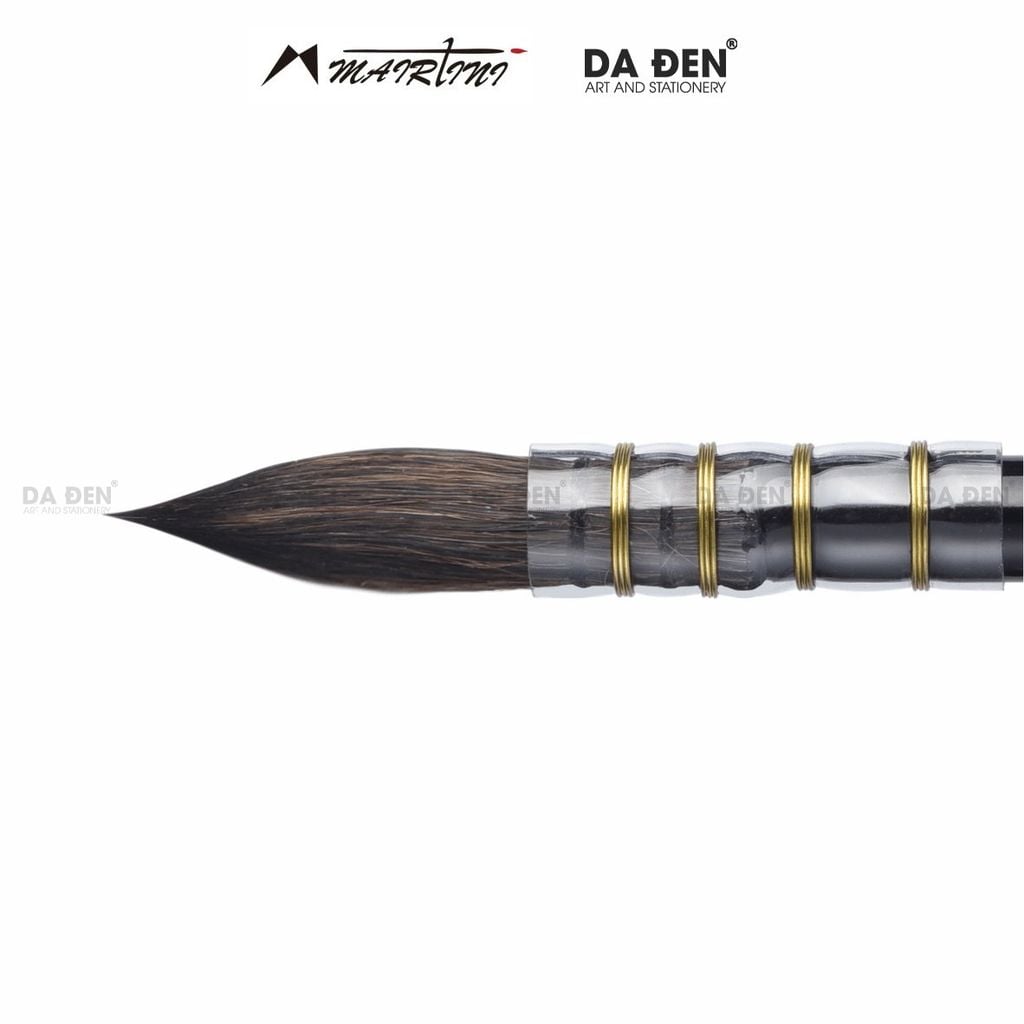 Cọ Mop Mairtini Cao Cấp Dòng 612 (Thân Đen) - Mix Lông Sóc