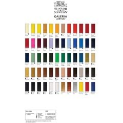 [DA ĐEN] Màu Acrylic Tuýp 120ml Hạng Họa Sĩ Galeria của hãng Winsor & Newton