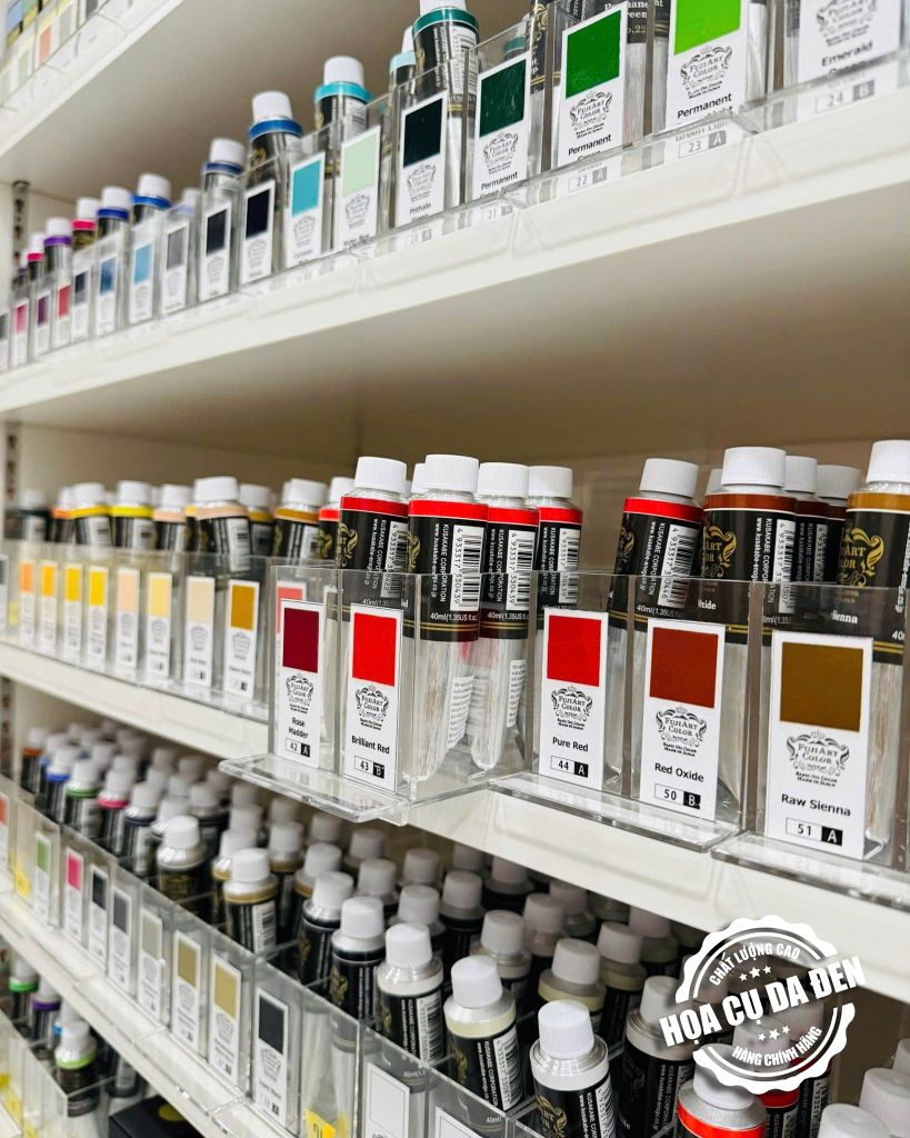 [DA ĐEN] Sơn Dầu Cao Cấp Fuji Art Color của Kusakabe dung tích 40ml