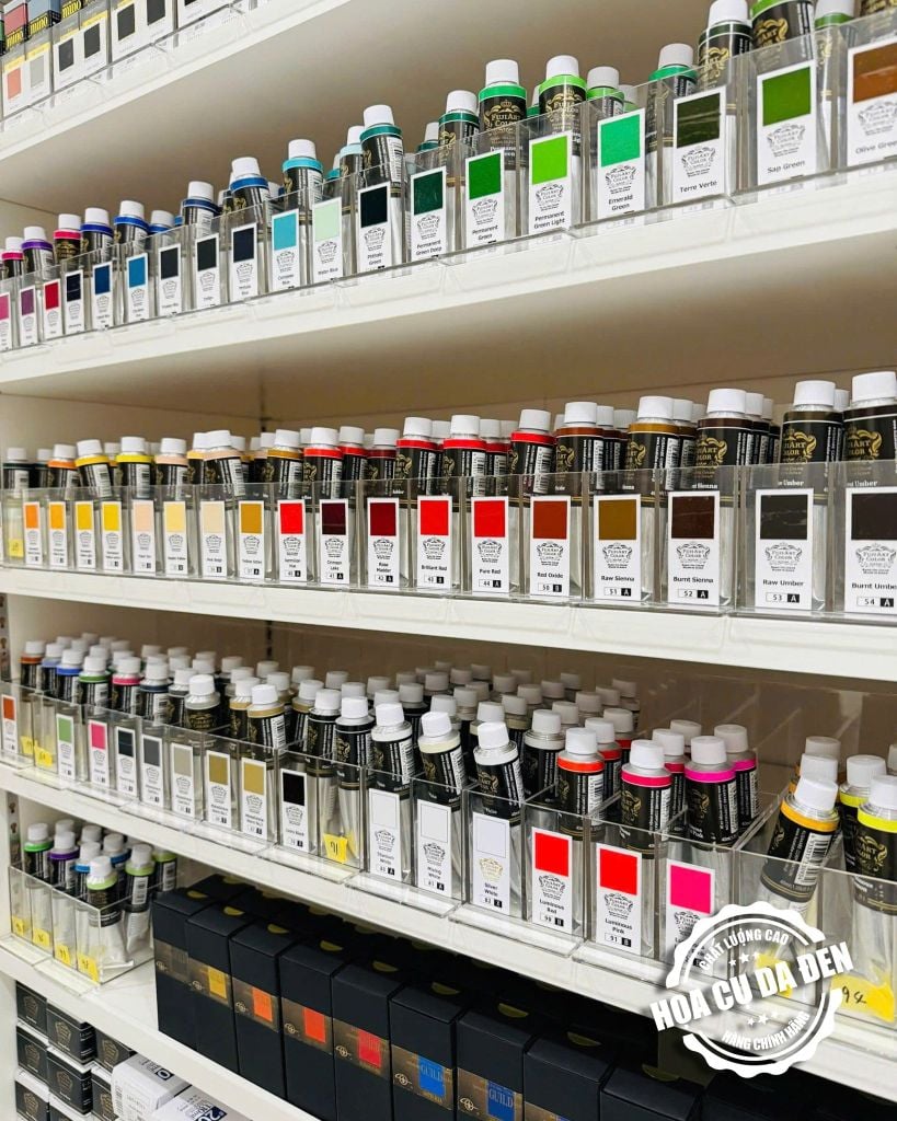 [DA ĐEN] Sơn Dầu Cao Cấp Fuji Art Color của Kusakabe dung tích 40ml
