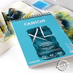 Sổ Vẽ Màu Nước Canson XL® Watercolour 300gsm
