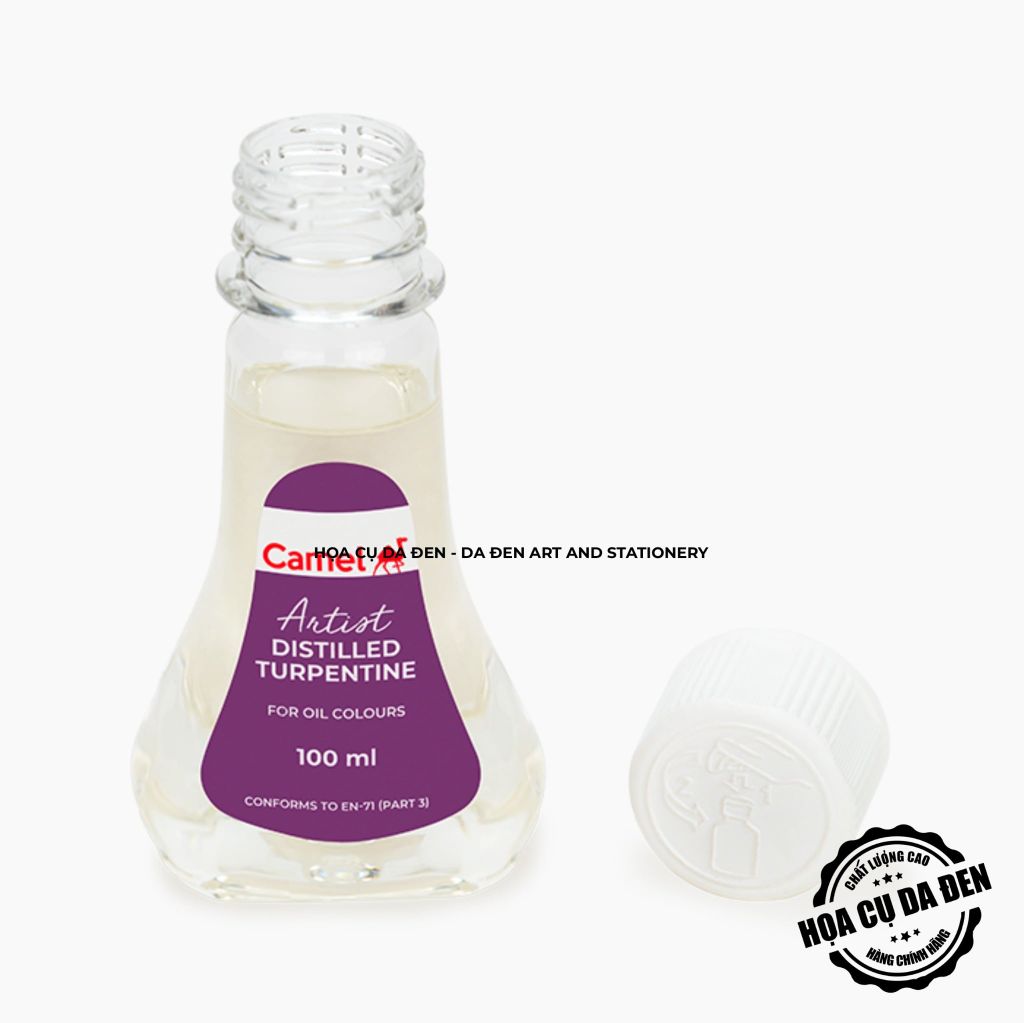 [DA ĐEN] Dầu Thông Pha Loãng Sơn Dầu & Rửa Cọ Artist Distilled Turpentine của thương hiệu Camel - Kokuyo Camlin