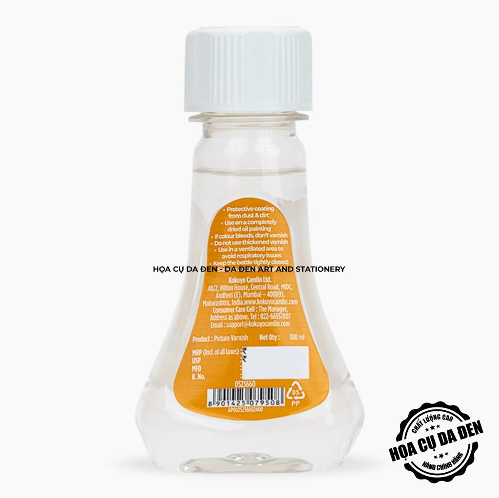 [DA ĐEN] Phủ Bóng - Artist Picture Varnish của thương hiệu Camel - Kokuyo Camlin