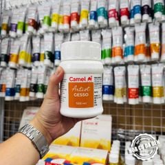 [DA ĐEN] Sơn Lót Đầu Tiên Gesso Artist của thương hiệu Camel - Kokuyo Camlin