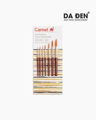 Cọ Vẽ Camel Synthetic Gold Brushes - Set 7 Cọ Tròn
