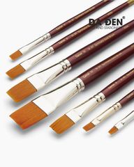 Cọ Vẽ Camel Synthetic Gold Brushes - Set 7 Cọ Vuông