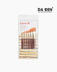 Cọ Vẽ Camel Synthetic Gold Brushes - Set 7 Cọ Vuông