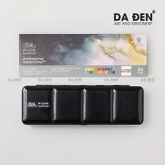 Màu Nước Winsor & Newton Professional Watercolour Set of 24 Màu Pan Nén