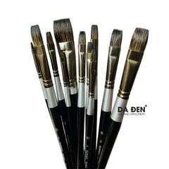 Cọ Vẽ Sunway Đầu Vuông Lông Sóc (B207) Flat