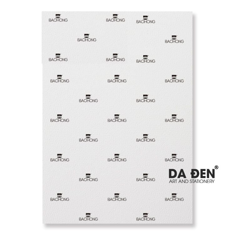 Giấy Màu Nước BaoHong 100% Cotton Túi 20 Tờ (Dòng Academy)