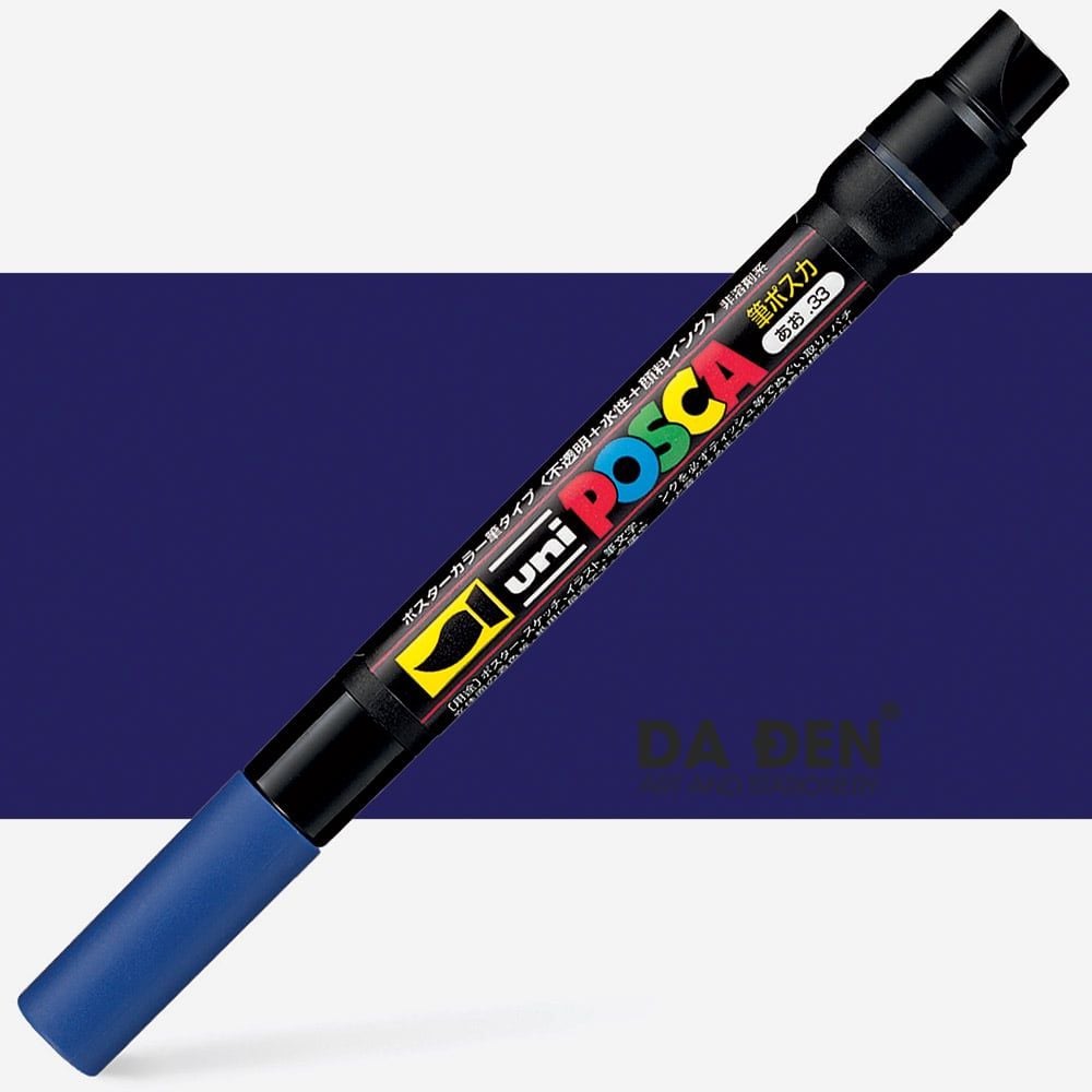 Bút Vẽ Cao Cấp Uni Posca Vẽ Trên Nhiều Chất Liệu (PCF-Brush)