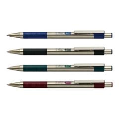 Bút Bi Zebra Thân Kim Loại F301 – Ngòi 0.7mm (Mực Xanh)