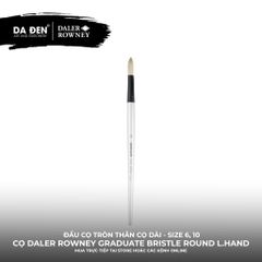 [DA ĐEN] Cọ Tròn Thân Dài Daler Rowney Graduate Long Handle Bristle Round Brush
