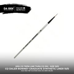[DA ĐEN] Cọ Đi Nét Line Thân Dài Daler Rowney Graduate Synthetic Liner Brush Size 10/0