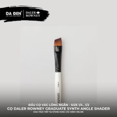 ĐEN] Cọ Vác Xéo Lông Ngắn Daler Rowney Graduate Synthetic Angle Shader Brush