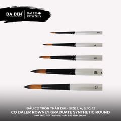 [DA ĐEN] Cọ Tròn Daler Rowney Graduate Synthetic Round Brush
