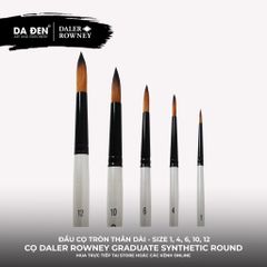 [DA ĐEN] Cọ Tròn Daler Rowney Graduate Synthetic Round Brush