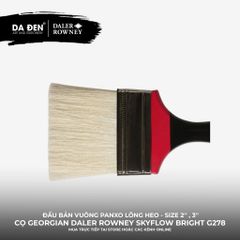 [DA ĐEN] Cọ Bản Panhxo Sơn Dầu Lông Heo Daler Rowney Skyflow Bright G278 Cao Cấp