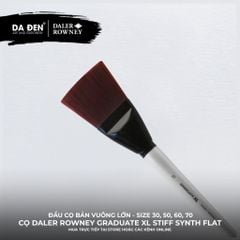 [DA ĐEN] Cọ Bản Vuông Daler Rowney Graduate XL Extra Large Stiff Synthetic Flat Brush Cực Lớn