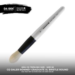[DA ĐEN] Cọ Tròn Daler Rowney Graduate XL Extra Large White Bristle Round Brush Cực Lớnda