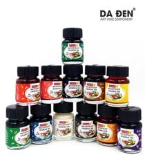 Mực Vẽ Kháng Nước Camel Coloured Drawing Inks 20ml