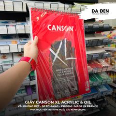 Sổ Vẽ Màu Sơn Dầu & Acrylic của Canson XL® Oil and Acrylic 290gsm