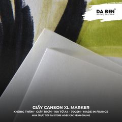 Sổ Vẽ Marker Canson XL® Marker 70gsm - 100 Tờ A4