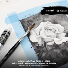 Màu Nước Kusakabe Charcoal Black Tube 10ml