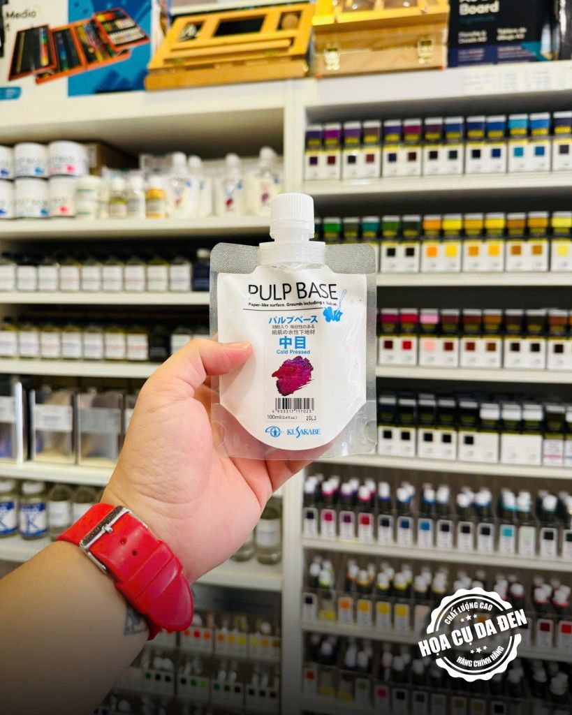 [DA ĐEN] Dung Môi Pulp Base của Kusakabe, Cải Tạo Bề Mặt Thành Vân Giấy