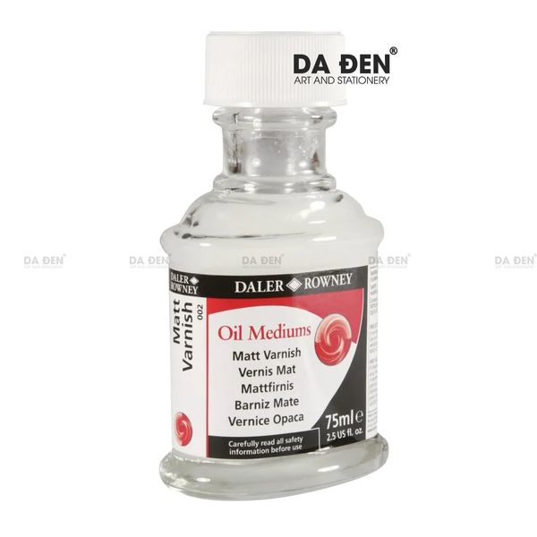 Georgian Oil Matt Varnish Phủ Mờ Daler Rowney 75ml