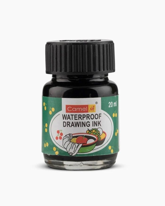 Mực Vẽ Kháng Nước Camel Coloured Drawing Inks 20ml