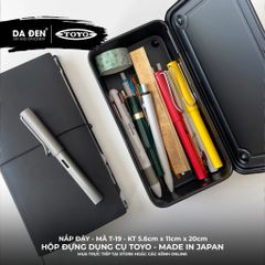 [DA ĐEN] Hộp Đựng Dụng Cụ Họa Cụ TOYO - Made in Japan