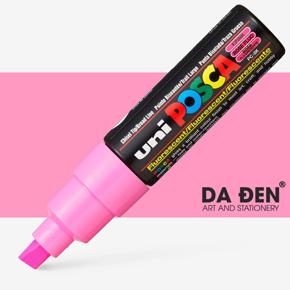 Bút Vẽ Cao Cấp Uni Posca Vẽ Trên Nhiều Chất Liệu (8K - 8mm)