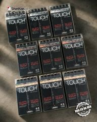 Set 6 Marker Touch Shinhan 2 Đầu Fine & Broad Made in Korea