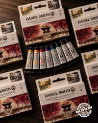 Màu Nước Daniel Smith của Họa Sĩ Minh Đàm - Set 8 Màu x 5ml