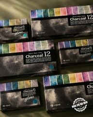 Bộ 6 | 12 Màu Nước Charcoal Kusakabe Hạng Họa sĩ Tuýp 10ml